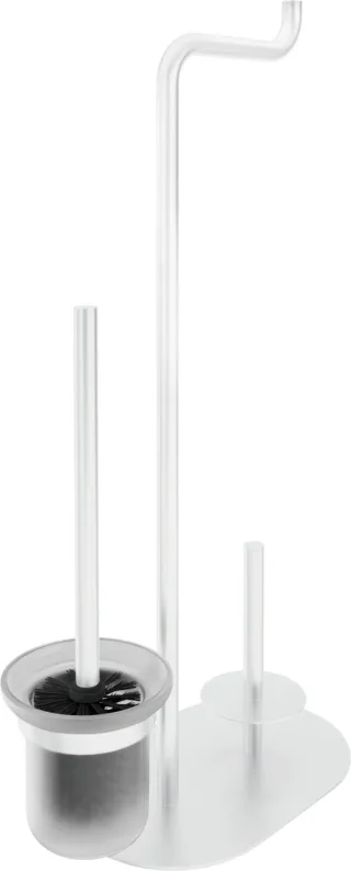 Neuesbad Serie 600 3-Funktionen WC PAPER STAND, Weiß NB1DEADIA7321