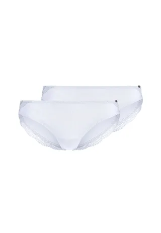 SKINY - Skiny Damen Rio Slip 2er Pack Classicotton white - Gr. - 38