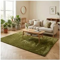 Snapstyle Hochflor-Teppich Super Soft Hochflorteppich Livorno, Rechteckig, Höhe: 17 mm