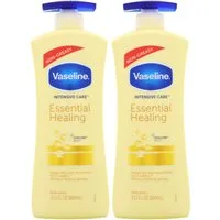 Vaseline Bodylotion 2x Vaseline Intensive Care Essential Healing Bodylotion je 600ml Feuch