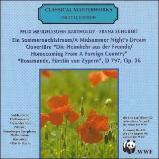 CD - Mendelsshon A Midnight'sDream  Scubert Rosamunde
