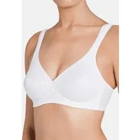 Triumph Bügelloser BH Elegant Cotton N (1-tlg) BH ohne Bügel - Natürliches Tragegefühl, Doppellagig verarbeitete Cups