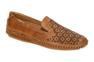 Pikolinos 578-4907 JEREZ Slipper Damen Braun brandy Echtleder Segmentsohle