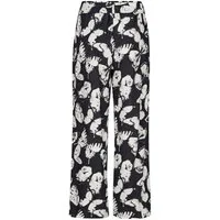 Alba Moda Stoffhose Hose mit exklusivem Alba Moda Druck