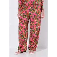 Angel of Style Funktionshose Hose weites gerades Bein florales Chili-Muster