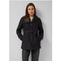 s.Oliver Trenchcoat Outdoor-Jacke Wasserabweisender Trenchcoat im Slim Fit