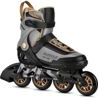 NILS EXTREME Inlineskates Inliner Rollschuhe Speedskates, (Spar-Set, 2-St., 40), 3-fach-Verschluss, belüftet, ABEC 7, mit Bremse