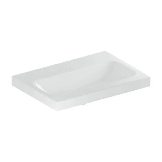Geberit iCon light Waschtisch 501841007 60x42cm, ohne Hahnloch, ohne Überlauf, weiß