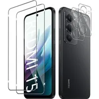 MSM Displayschutzglas 2X Schutzglas (Display + Kamera) für Xiaomi Redmi 15 Panzerfolie