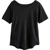 Next Trainingsshirt Leichtes Sport-T-Shirt mit Rundhalsausschnitt (1-tlg)