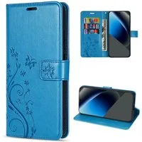 betterfon Handyhülle für Google Pixel Handytasche Wallet Case Klapphülle Flower, Bookstyle-Hülle: Magnetverschluss 3 Kartenfächer & Standfunktion