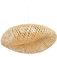 Atmosphera Créateur d'intérieur Pendelleuchte Pendelleuchte BEDDY, Boho-Stil, Bambus, 51 cm, Leuchte mit Dekofunktion, ohne Leuchtmittel