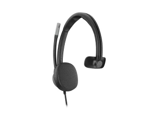 Poly Mission 615 Monaural USB Wired H | c01c3a6#ac3 | Headset - Headset