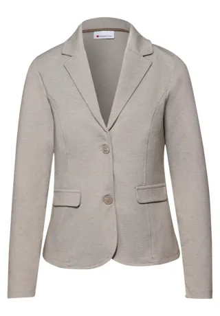 Street One - Basic Blazer beige - Gr. - 36