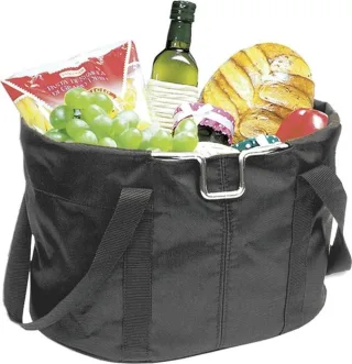 KLICKfix Shopper Lenkertasche schwarz