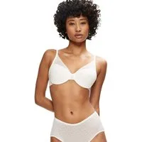 Triumph Halbschalen-BH Signature Sheer Monogramm-Tüll, gepolsterte Cups, Spitzen-Details, weich, Tüll