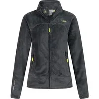Geographical Norway Fleecejacke Damen Teddy Fleece Jacke Herbst Frühlings Jacke Sweater Übergangsjacke
