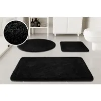 OTTO home Badematte Neele, Höhe 20 mm, rutschhemmend beschichtet, schnell trocknend, Polyester, rechteckig, Badteppich, getuftet, modern, Uni, antirutsch, flauschig, Hochflor