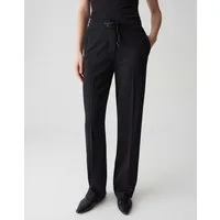 OPUS PANTS Stoffhose MACIE mit elastischem Komfortbund Long, Tencel, elastischer Gummibund