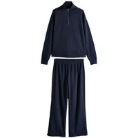 The Set Sweatanzug The Set Troyer sowie Jogginghose, 2er-Pack (2-tlg)