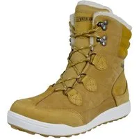 GUGGEN Mountain Winterstiefel HPC57 Damenfellstiefel Damenwinterstiefel Fellstiefel Stiefel wasserdicht Damen Lederstiefel Lammfellstiefel