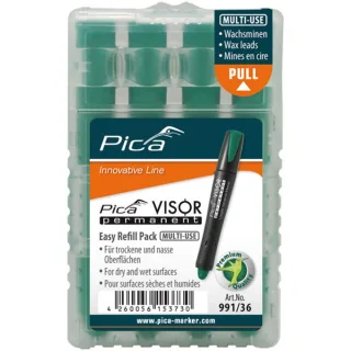 Pica VISOR permanent Ersatzminen, 4 Minen/Etui - 991/36