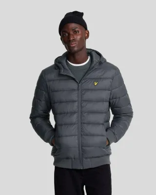 Lyle & Scott Nylon Wattierte Herrenjacke