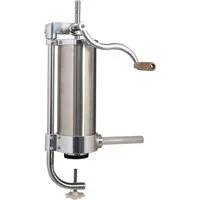 COSTWAY Wurstfüllaufsatz, 3,6L Wurstfüller, mit Tischklemme, inkl. 4 Füllrohre
