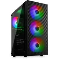 cybernerds P2 Pro Intel i5 RTX 5060 Ti RGB Gaming PC (Intel i5 Intel Core i5-14400F, GeForce RTX 5060 Ti, 16 GB RAM, 512 GB SSD, Luftkühlung)
