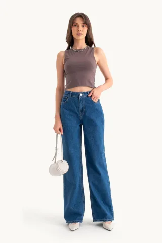 Rundhals Basic Tanktop