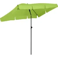 FARE Sonnenschirm, Höhenverstellbar Knickvorrichtung Lichtschutzfaktor UPF 50+ 200x122cm