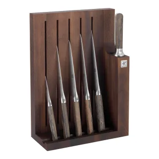 ZWILLING 1731 7-tlg, Messerblockset, Braun