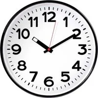 EUROTIME Wanduhr Quarzwanduhr 30 cm 82320