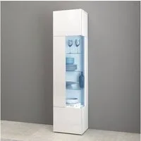 OTTO home Vitrine Egypt komplett hochglanz lackiert, 1 Glastür mit 3 Glasböden