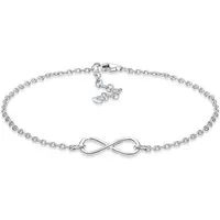 Elli Armband Basic Infinity Unendlichkeit Symbol 925 Silber (kein Set, 1-tlg), Infinity