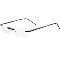Edison & King Lesebrille Clarity, leichte randlose Brille – entspiegelt – dünne Bügel