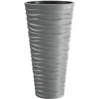 Prosperplast Pflanzkübel Sand slim, ØxHöhe: 39x75 cm