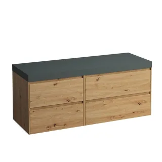 Laufen Waschtischunterschrank und Waschtisch-Platte LANI 495x1370x580 H4055811122671