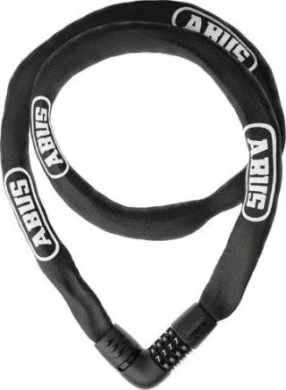 Abus Tresor 7 mm 6807C Ketten-Zahlenschloss black 140 cm