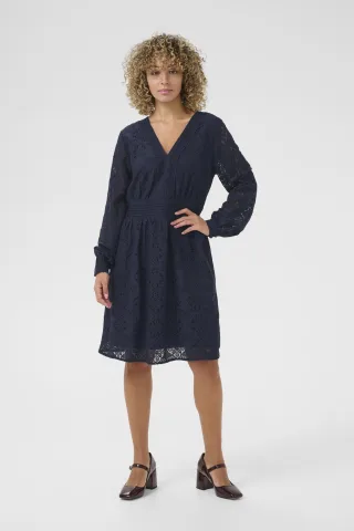 Kleid Feminine Dress Blues blue