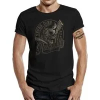 GASOLINE BANDIT® T-Shirt für Rockabilly Fans: Rockabilly Never Dies