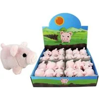 K-Toys Plüschfigur Schwein Mini, Glücksschweinchen, Plüsch, Glücksbringer, Geschenke (24-St), Minischwein, ca. 7x 5 cm, Bastelartikel, ideal als Geschenk