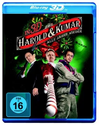 Harold & Kumar - Alle Jahre wieder (+ BR) [3D Blu-ray]