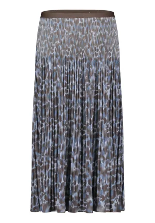 Betty Barclay - Plisseerock blau - Gr. - 40