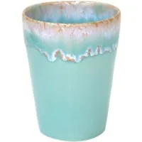 Costa Nova Becher Lungo Latte Grespresso, Aqua (Hellblau), 38 cl, 1-tlg., Keramik, Ø ca. 9,2 cm, Höhe ca. 11,5 cm, Füllmenge 38 cl
