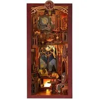 Cutebee Modellbausatz Book Nook Flame Common Room 23 x 11 cm