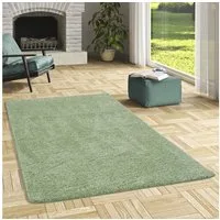 Snapstyle Hochflor-Teppich Luxus Hochflor Langflor Teppich Milano, Rechteckig, Höhe: 43 mm
