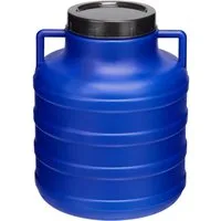 Garronda Regentonne 5L Lebensmittelfass Sauerkrautfass Hobbock Garten GD-0078, Blau, 5 l, (1-tlg)