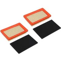Trade-Shop Ersatzfilter 2x inkl. Vorfilter passend für MTD Thorx / OHV 1P61 EH Rasenmäher, Zubehör für Rasenmäher / Rasenmäherroboter, Luftfilter-Set (Hauptfilter + Schaumstoff Vorfilter)