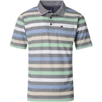 Redmond Poloshirt gestreift basic